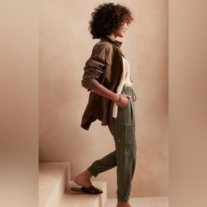 Banana Republic Tencel Cargo Joggers